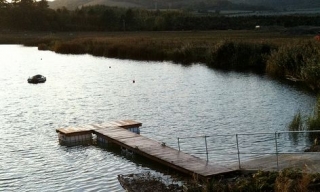  O lago 